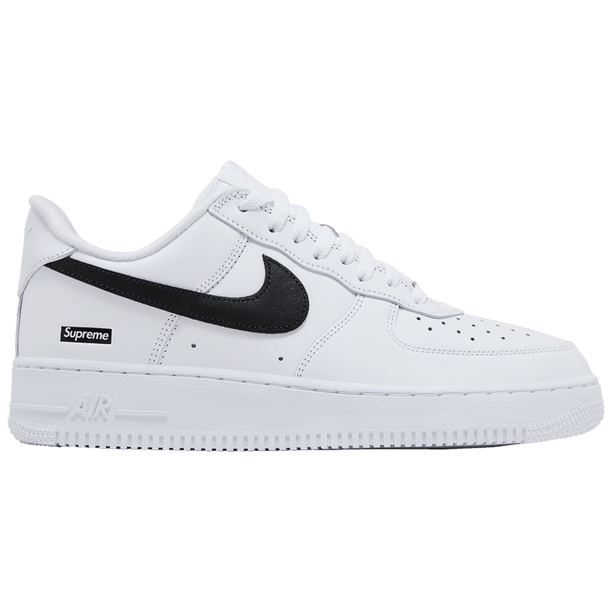 Nike Air Force 1 Supreme "White/Black" - 210000098008 Hidden Hype Clothing