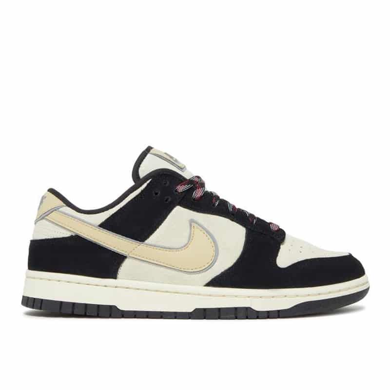 Nike Dunk Low LX "Black Suede Team Gold" - 210000082223 Hidden Hype Clothing