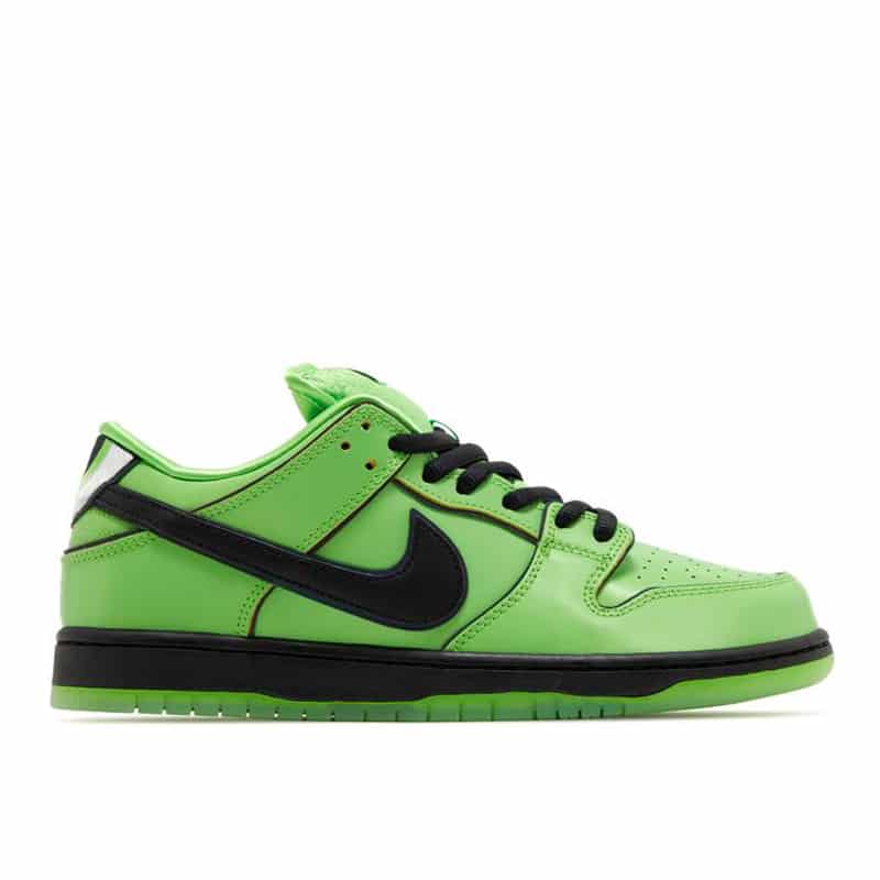 Nike Dunk Low SB The PowerPuff Girls “Buttercup" - 210000088007 Hidden Hype Clothing