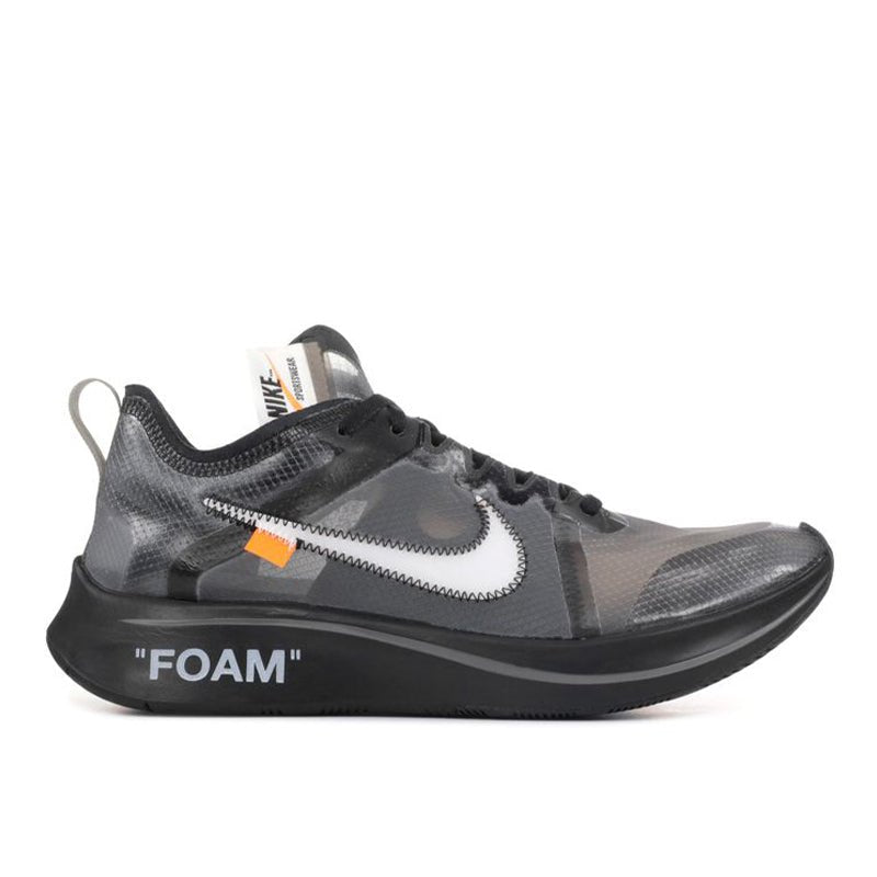Nike X Off White Zoom Fly "Black Silver" - 210000053319 Hidden Hype Clothing