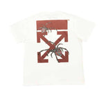 Off White Arachno Arrows Double Sleeve L/S OS Tee - 210000060705 Hidden Hype Clothing