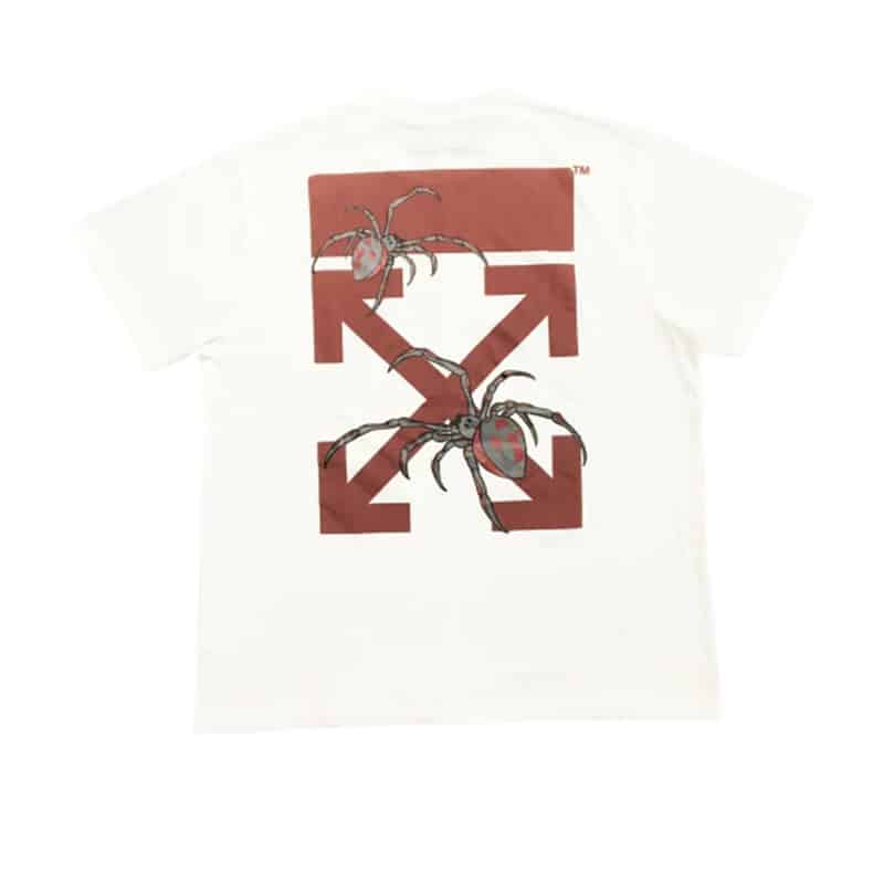 Off White Arachno Arrows Double Sleeve L/S OS Tee - 210000060705 Hidden Hype Clothing