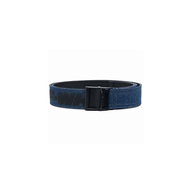 Off White Denim Industrial Belt - 210000064068 Hidden Hype Clothing