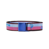 Off White Striped Industrial Short Belt - 210000098876 Hidden Hype Clothing