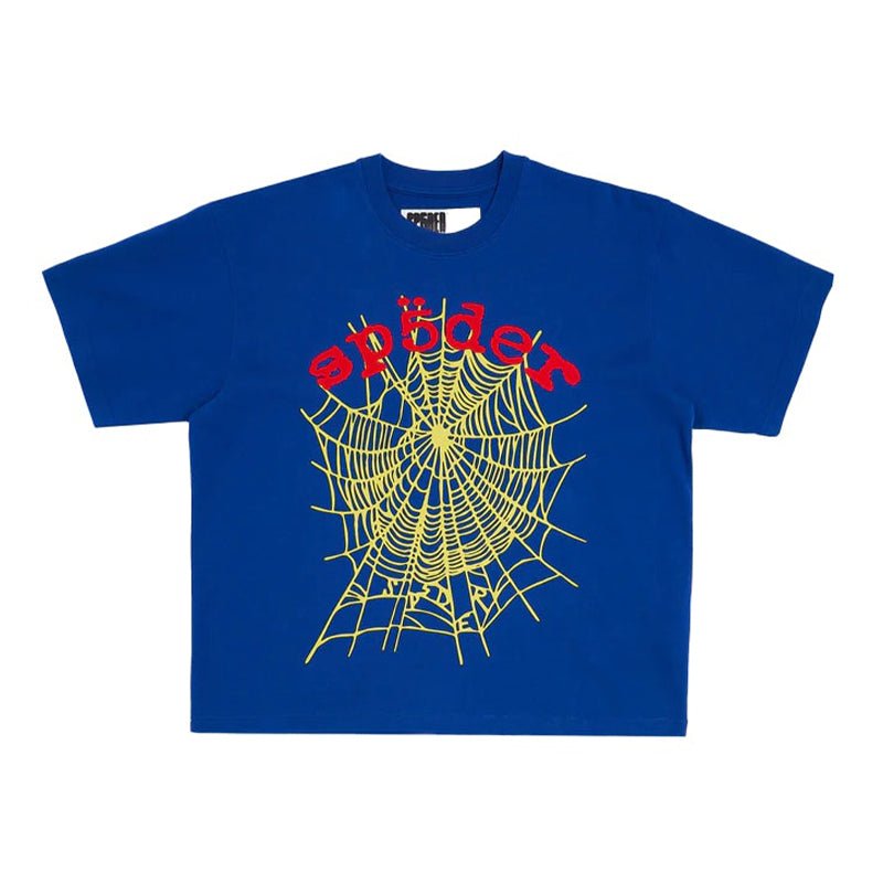 Sp5der OG Logo V2 Heavyweight Tee - 210000090593 Hidden Hype Clothing