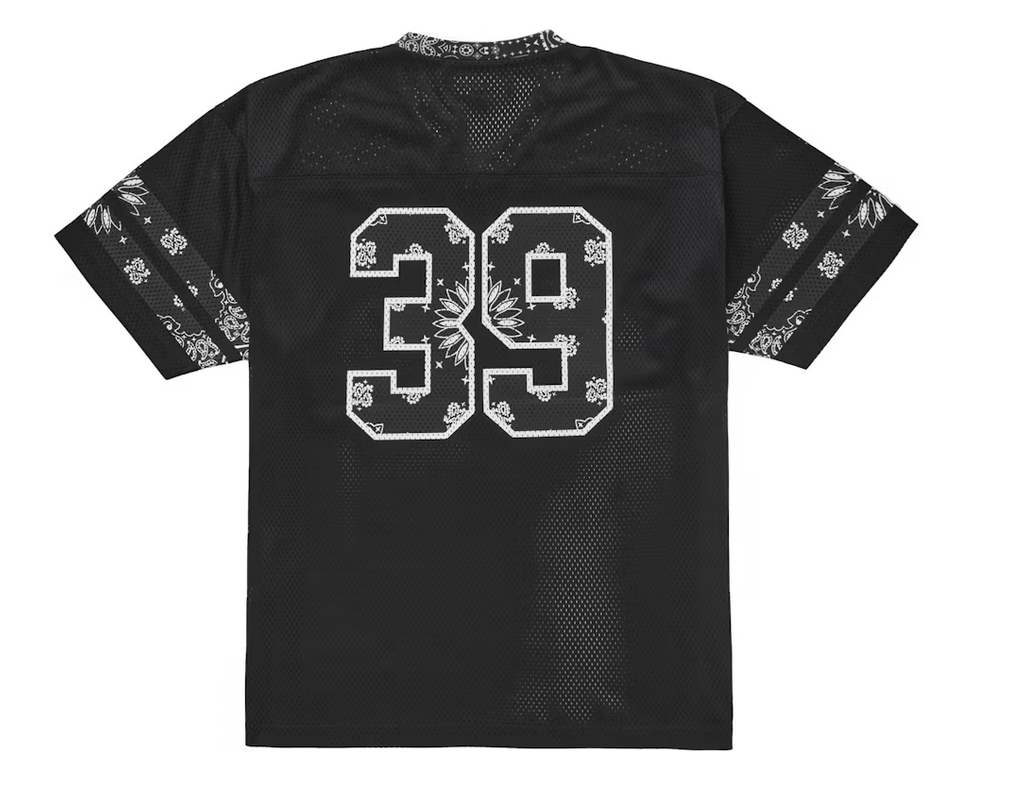 トップス Supreme Bandana Football Jersey black XL Supreme Bandana Football Jersey Black Men's - SS25 - US