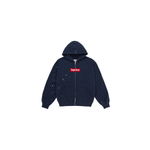 Supreme MM6 Maison Margela Box Logo Zip Up Hooded Sweatshirt - 210000101273 Hidden Hype Clothing