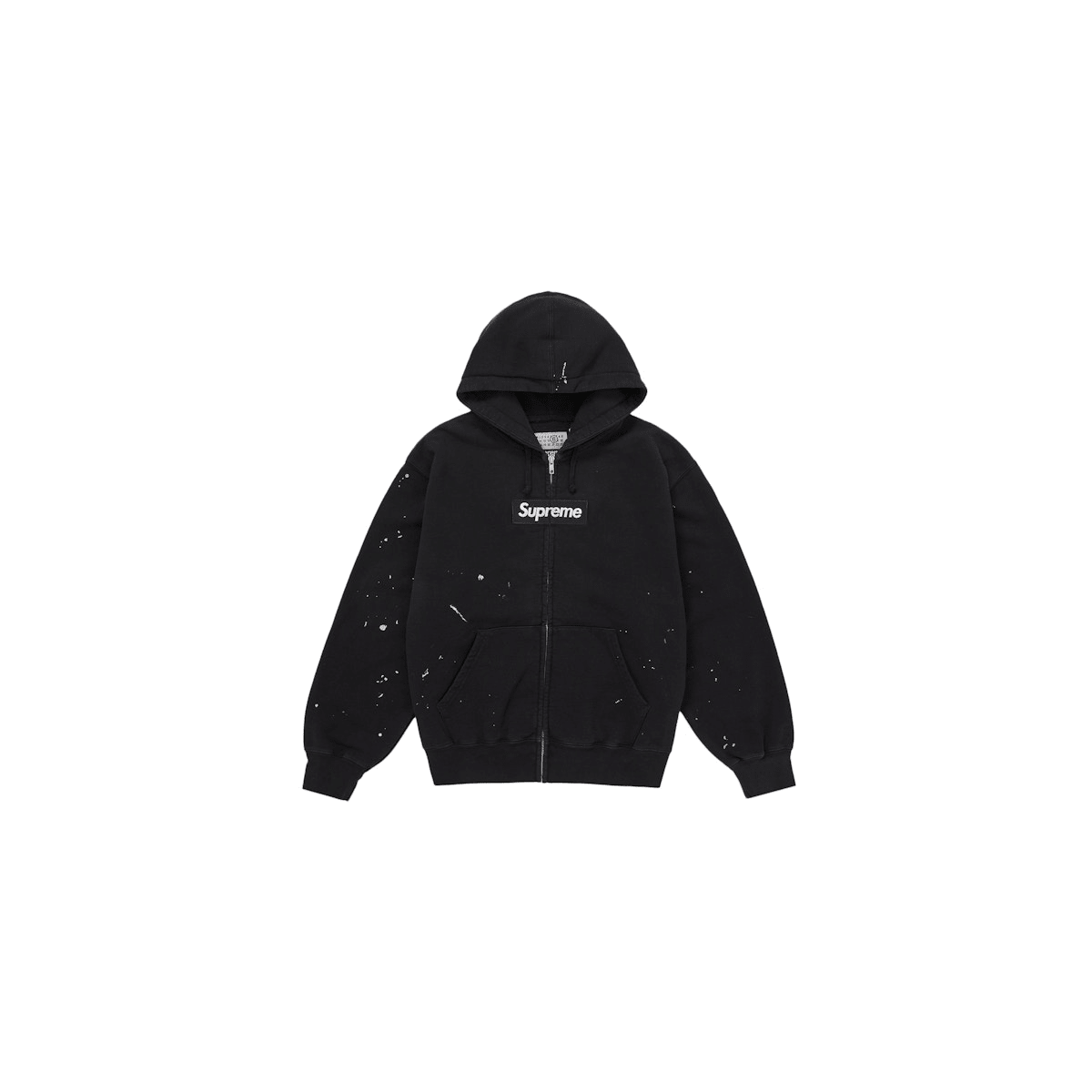 Supreme MM6 Maison Margela Box Logo Zip Up Hooded Sweatshirt - 210000101276 Hidden Hype Clothing