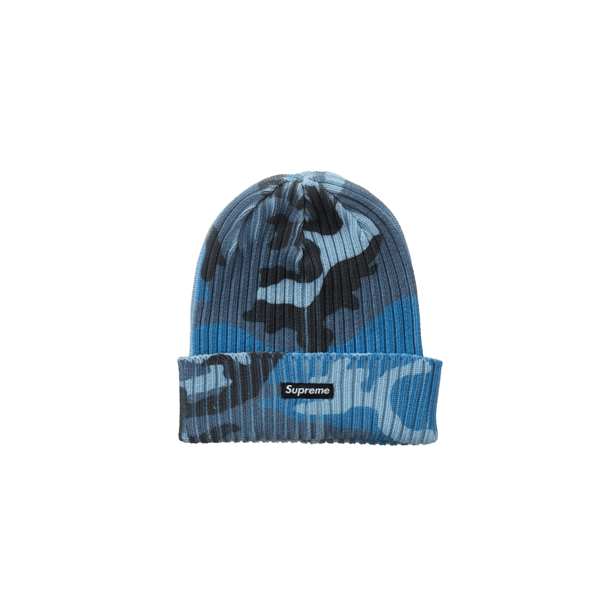 Supreme Overdyed Beanie Blue Camo – Hidden Hype Clothing