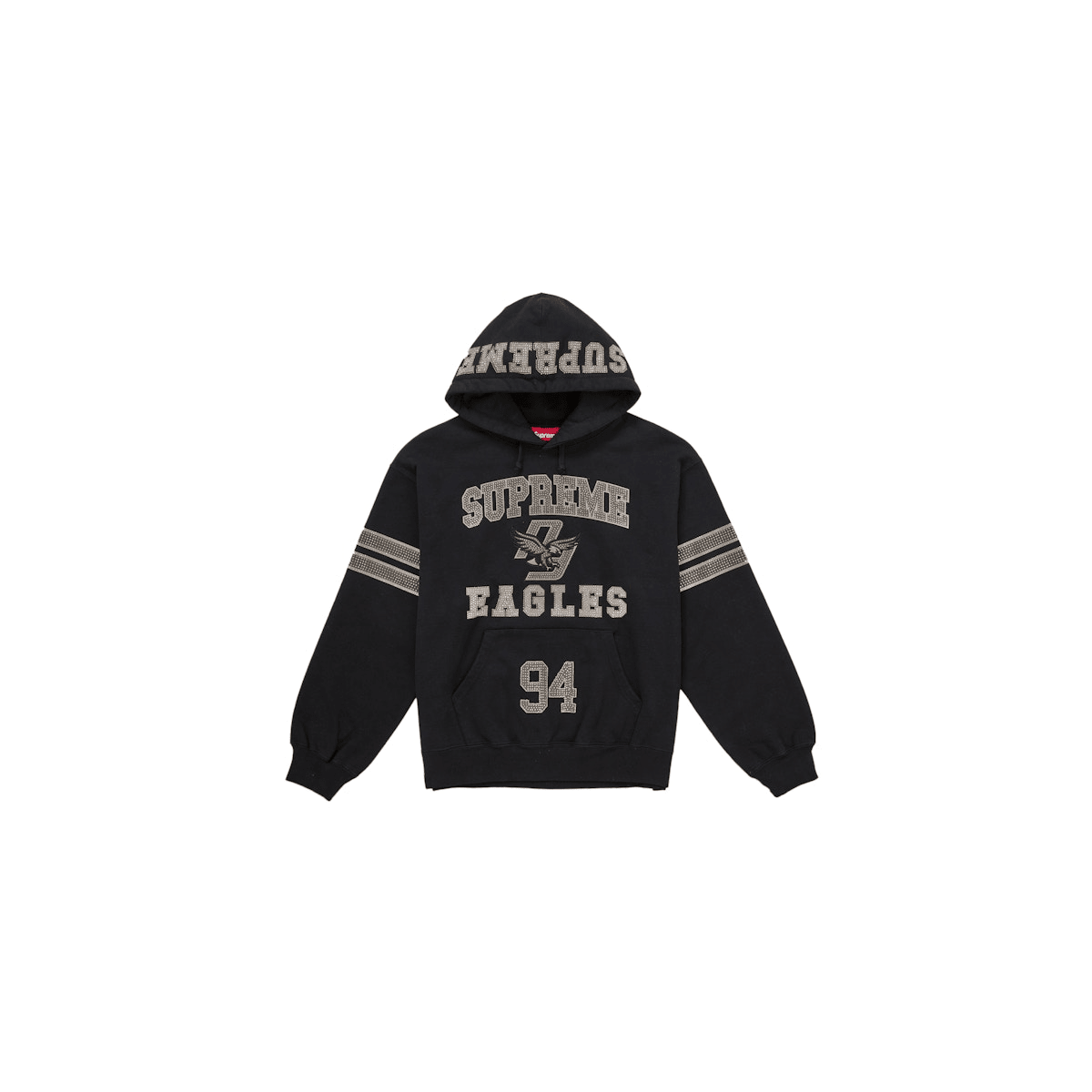 Supreme Rhinestone Eagle Hooded Sweatshirt FW26 - 210000101329 Hidden Hype Clothing