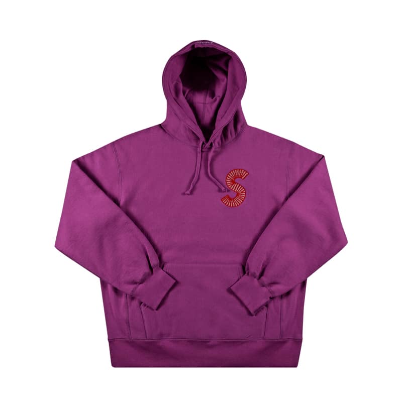 Supreme S Logo Hooded Sweatshirt - 210000041895 Hidden Hype Clothing