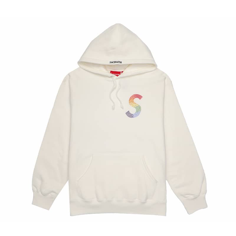 Supreme Swarovski S Logo Hooded Sweatshirt - 210000064630 Hidden Hype Clothing
