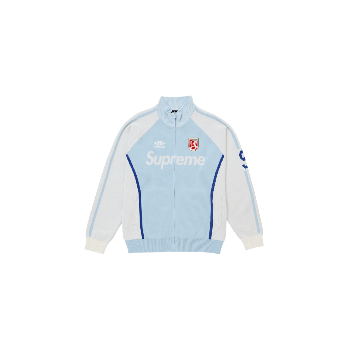 Supreme Umbro Zip Up Sweater - 210000100971 Hidden Hype Clothing