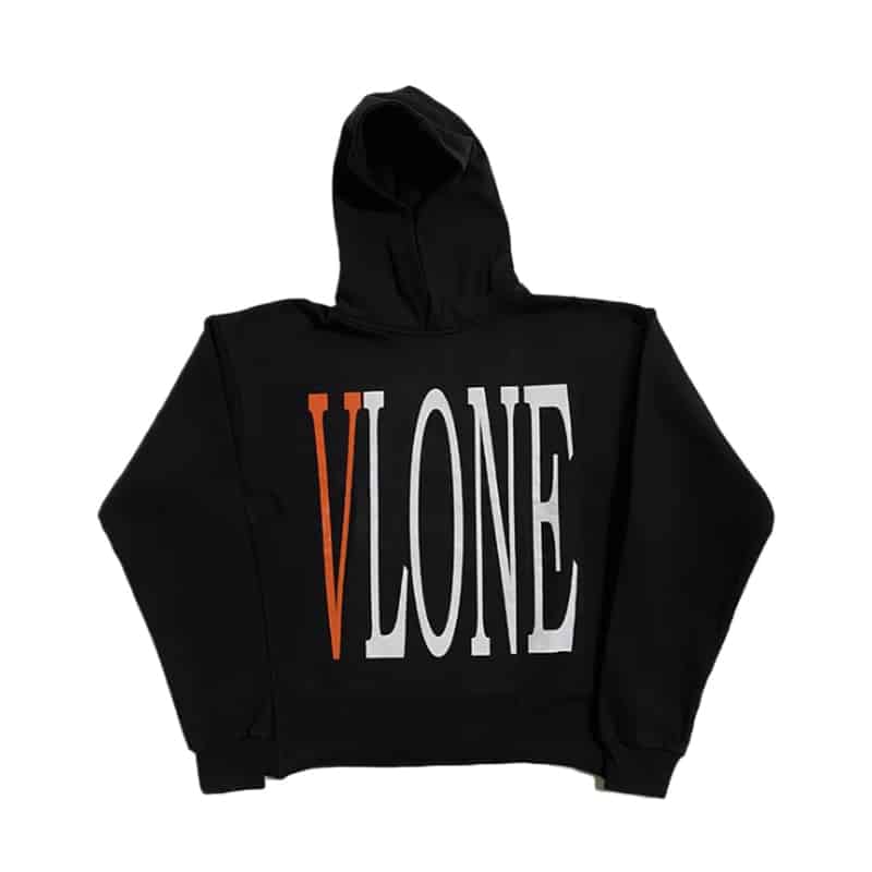 Vlone Orange Staple Hoodie - 210000094434 Hidden Hype Clothing
