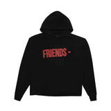 Vlone Red Friends Hoodie - 210000094410 Hidden Hype Clothing