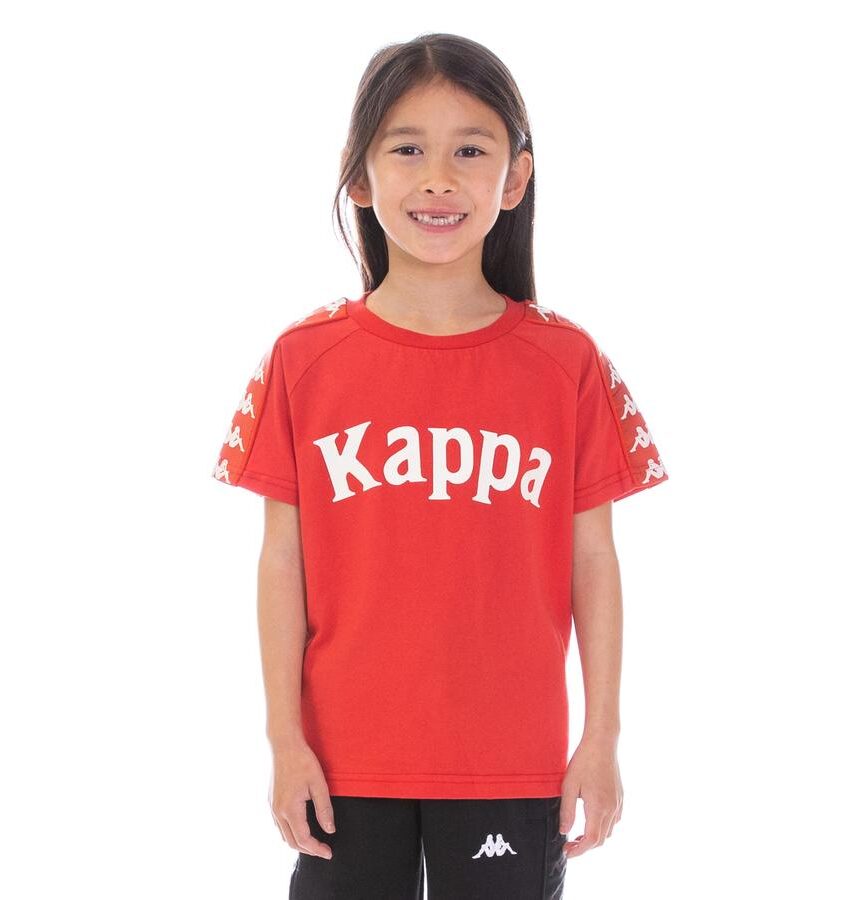 Kids Kappa Balima Tee Red