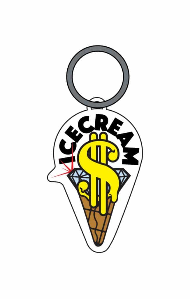 Ice Cream Key Chain
