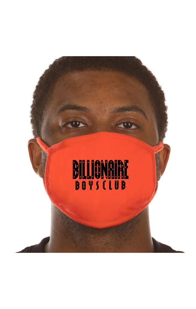 Billionaire Boys Club BB Peace Mask Orange
