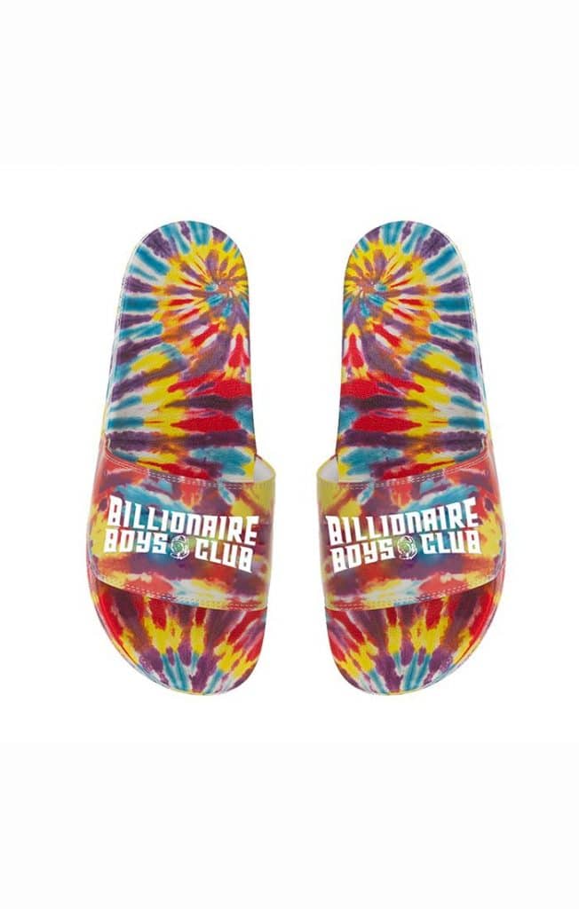 Billionaire Boys Club BB Space Walk Slides Tie Dye