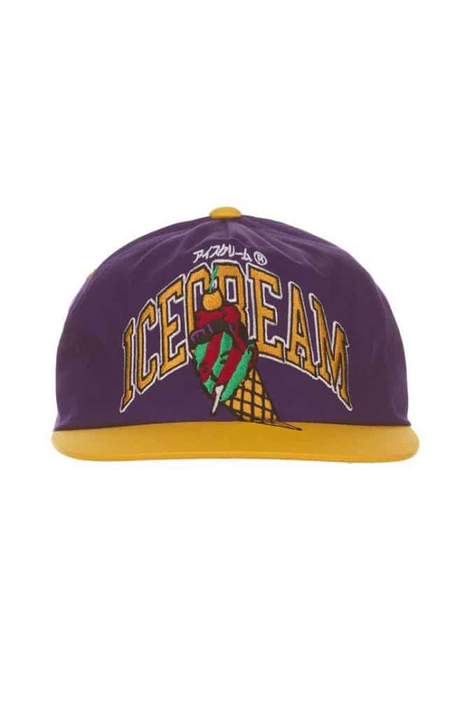 Ice Cream Basket Snapback Hat Acai