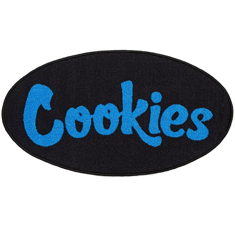 Cookies Oval Logo Rug Black