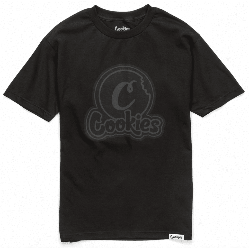 Cookies Gulfstream Logo Tee Black Charcoal