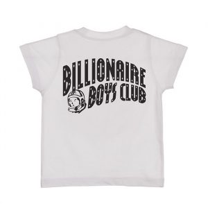 Kids Billionaire Boys Club Time SS Tee Bleach White Back
