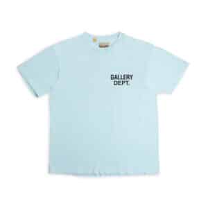 Gallery Dept. Souvenir Tee Baby Blue Back Front