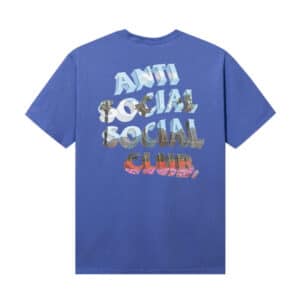Anti Social Social Club The Ride Home Tee Violet - Back