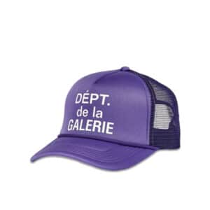 Gallery Dept French Logo Trucker Hat Purple - Front