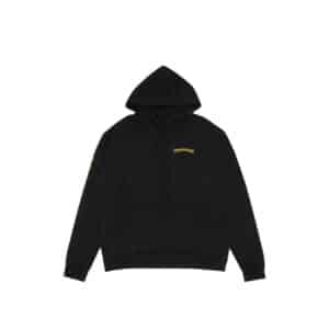 Chrome Hearts Plus Logo Pullover Hoodie Black/Yellow - Front