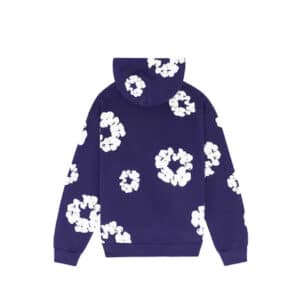 Denim Tears The Cotton Wreath Sweatshirt Purple - Back
