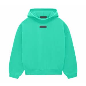 Essentials Pullover Hoodie FW23 Mint Leaf - Front