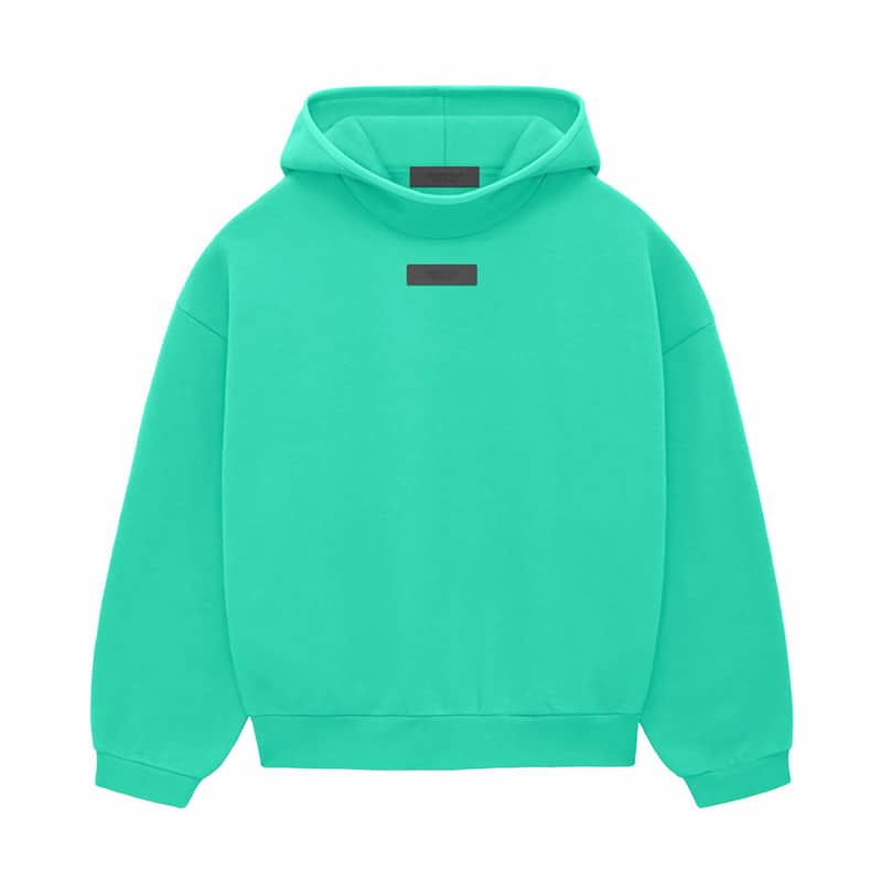Essentials Pullover Hoodie FW23 Mint Leaf - Front