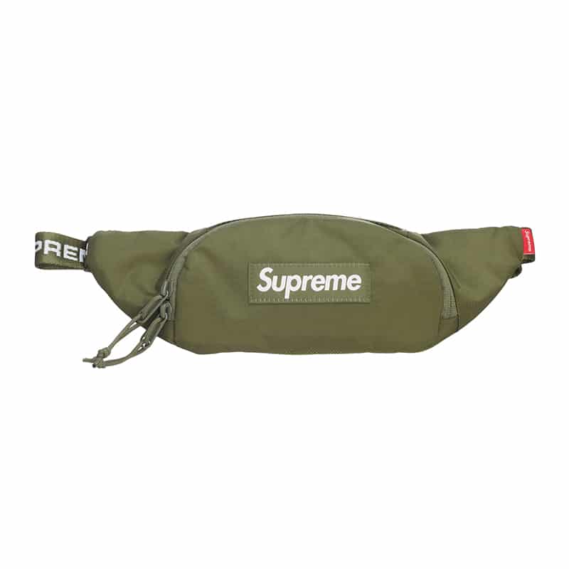 Supreme Small Waist Bag FW22 Olive - Front
